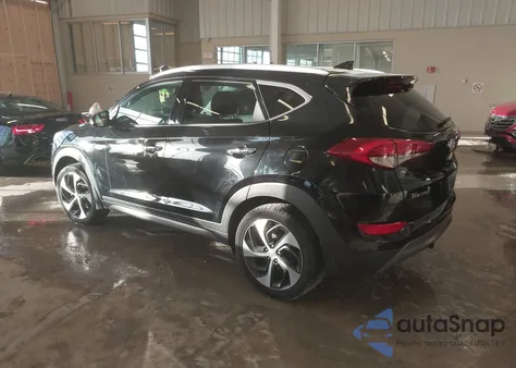 2016 Hyundai Tucson Limited из США, поврежденный, VIN KM8J33A26GU128318